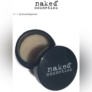 naked cosmetics peppermint lip scrub